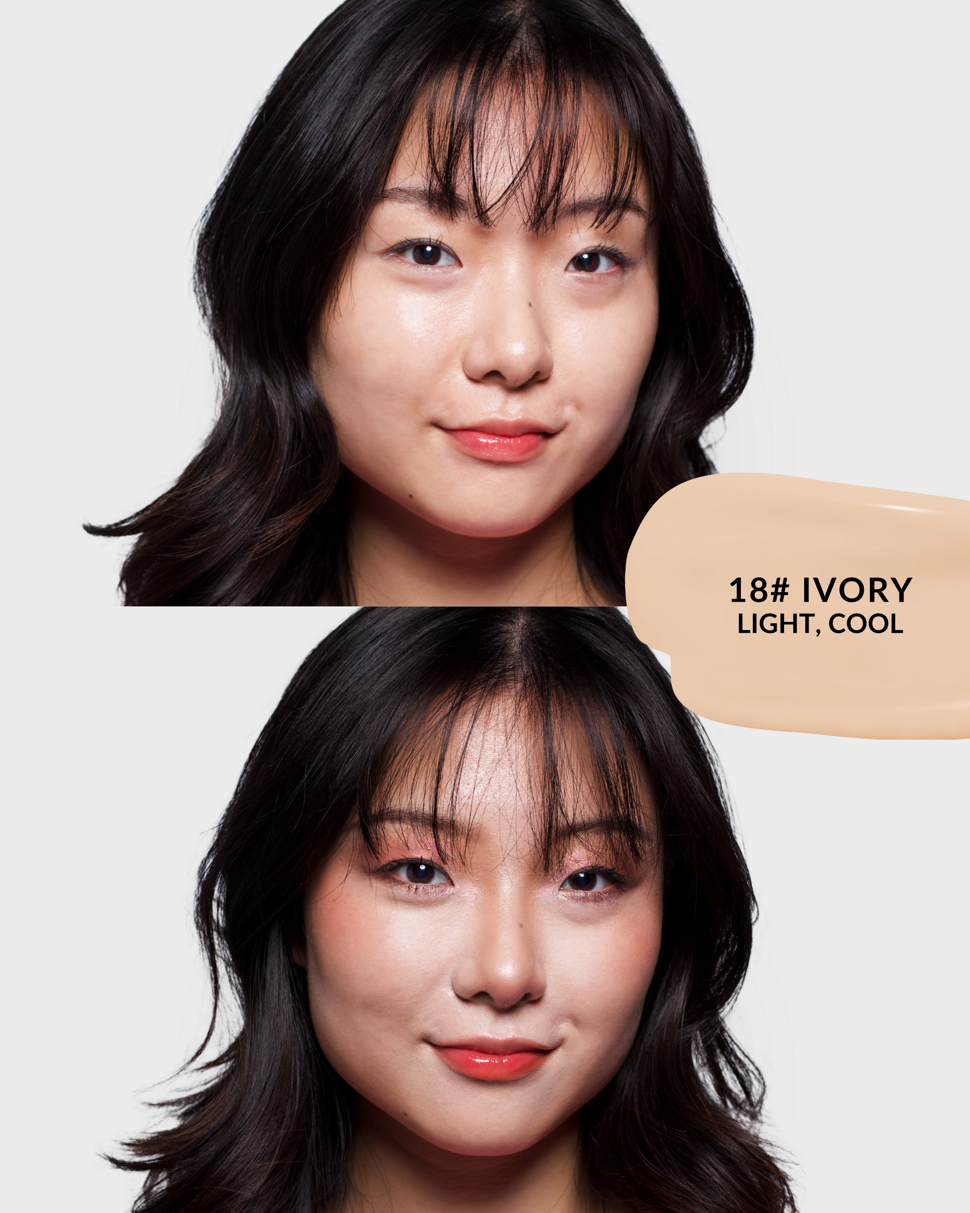 Ivory Model Before/After